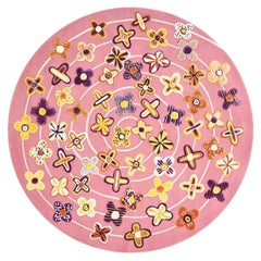 Dame Zandra Rhodes Energy Garden Daisies 6.5 x 6.5 ft con zanzariera a mano