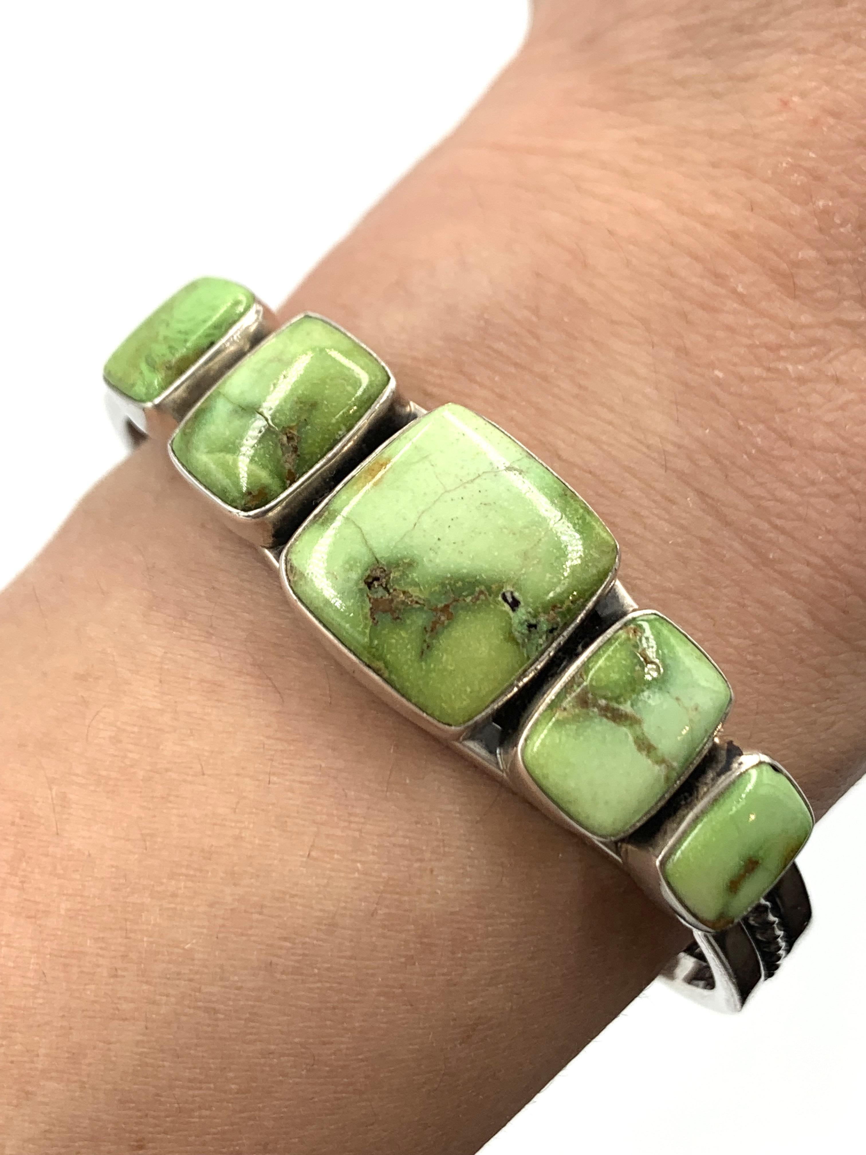 Bracciale Damele in turchese e argento sterling in vendita 2