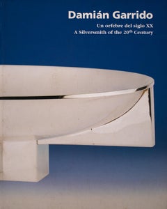 Damian Garrido 2003 Spain Modernist Geometric ARCO Vase .925 Sterling