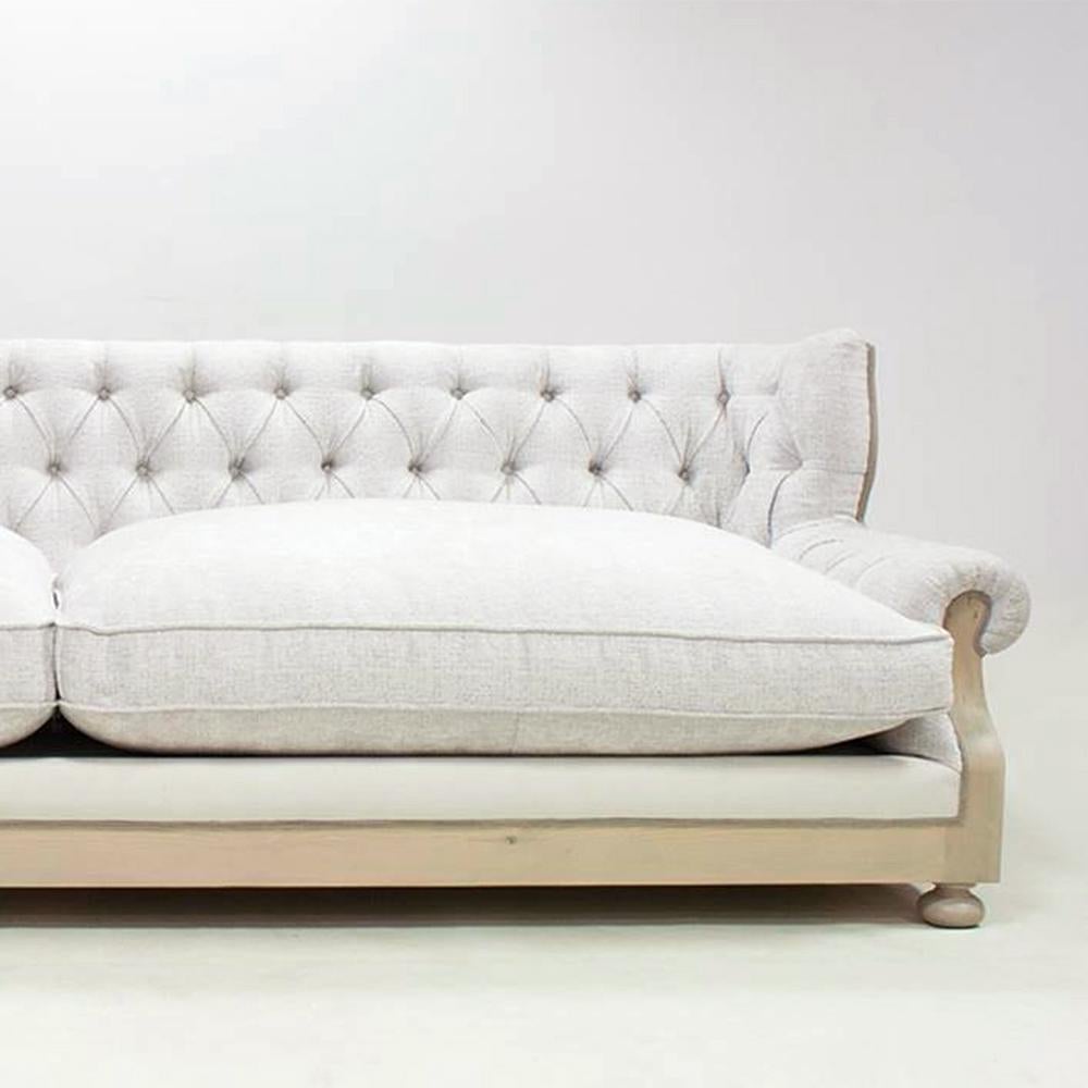 Hand-Crafted Damian Sofa For Sale