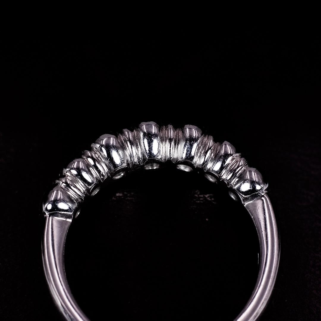 Round Cut Damiani 18 Karat Gold and 0.75 Carat Diamond Ring For Sale