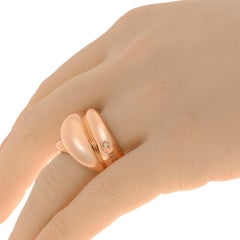 Damiani 18K Rose Gold Statement Ring Sz. 6.5