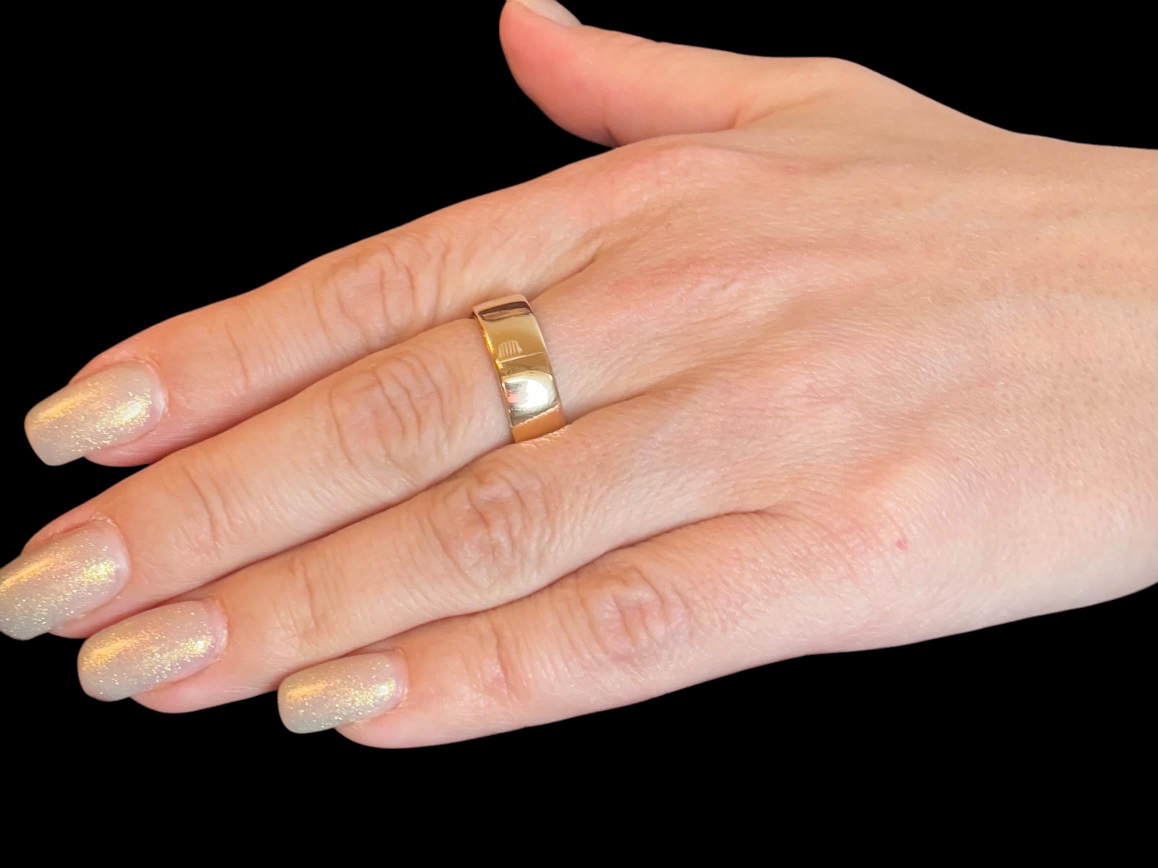 Damiani und Brad Pitt Gelbgold-Ring mit Diamanten im Angebot 8