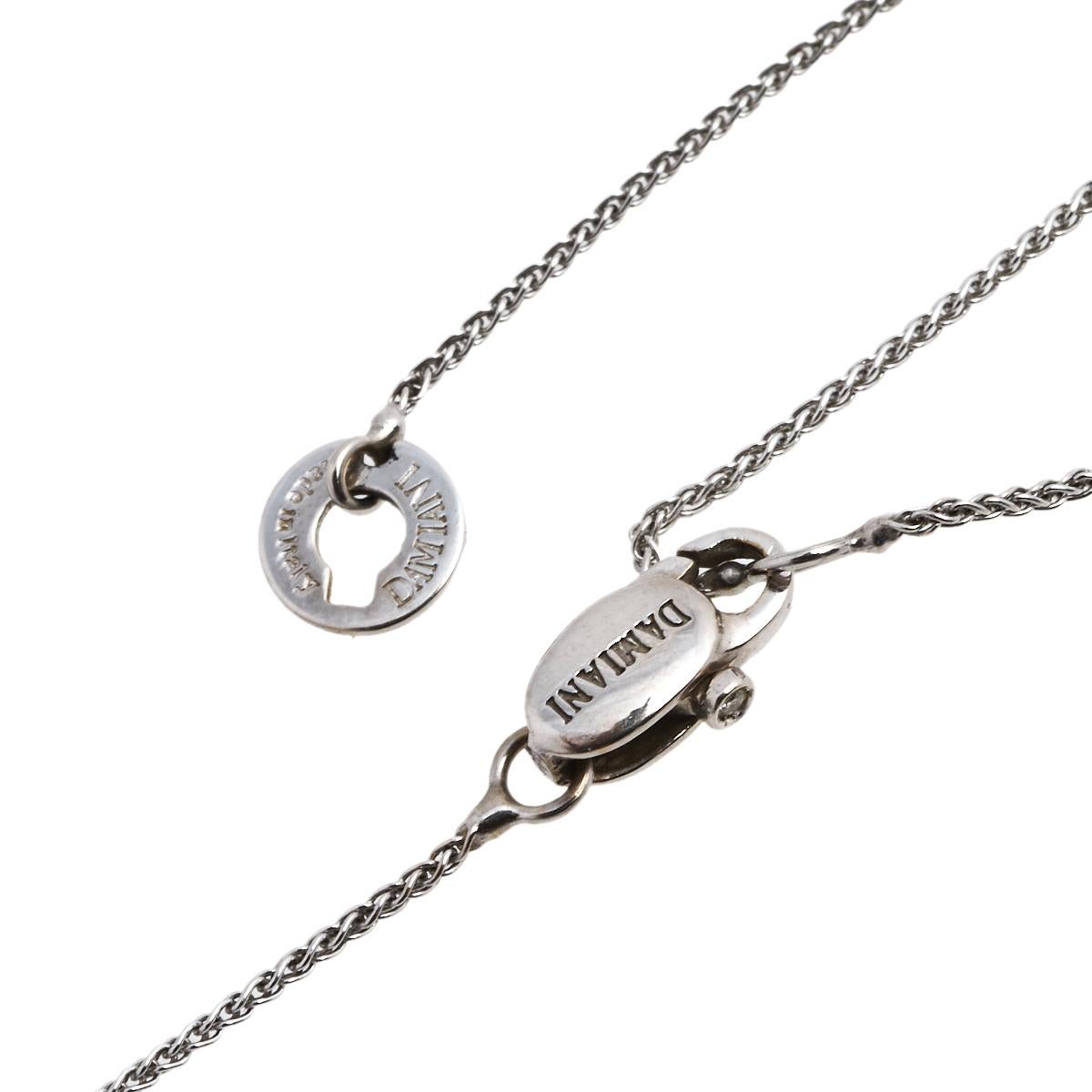 damiani heart necklace