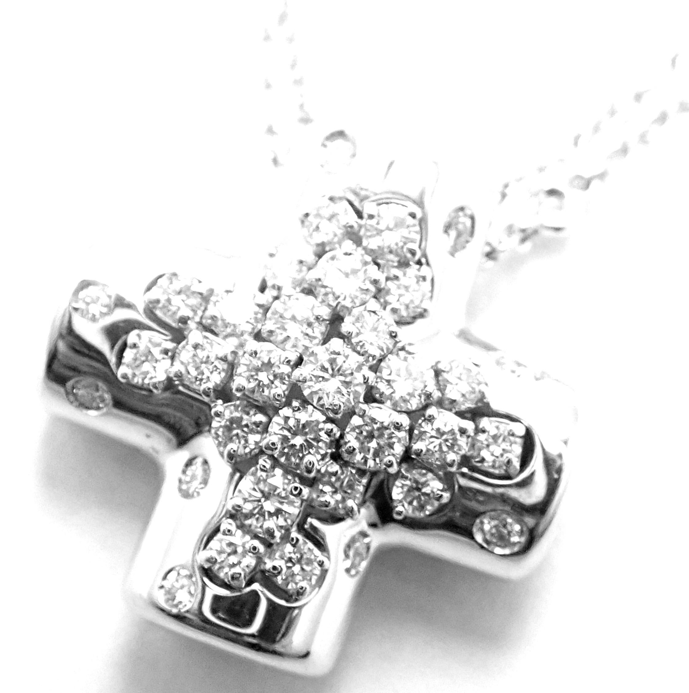 damiani cross necklace price