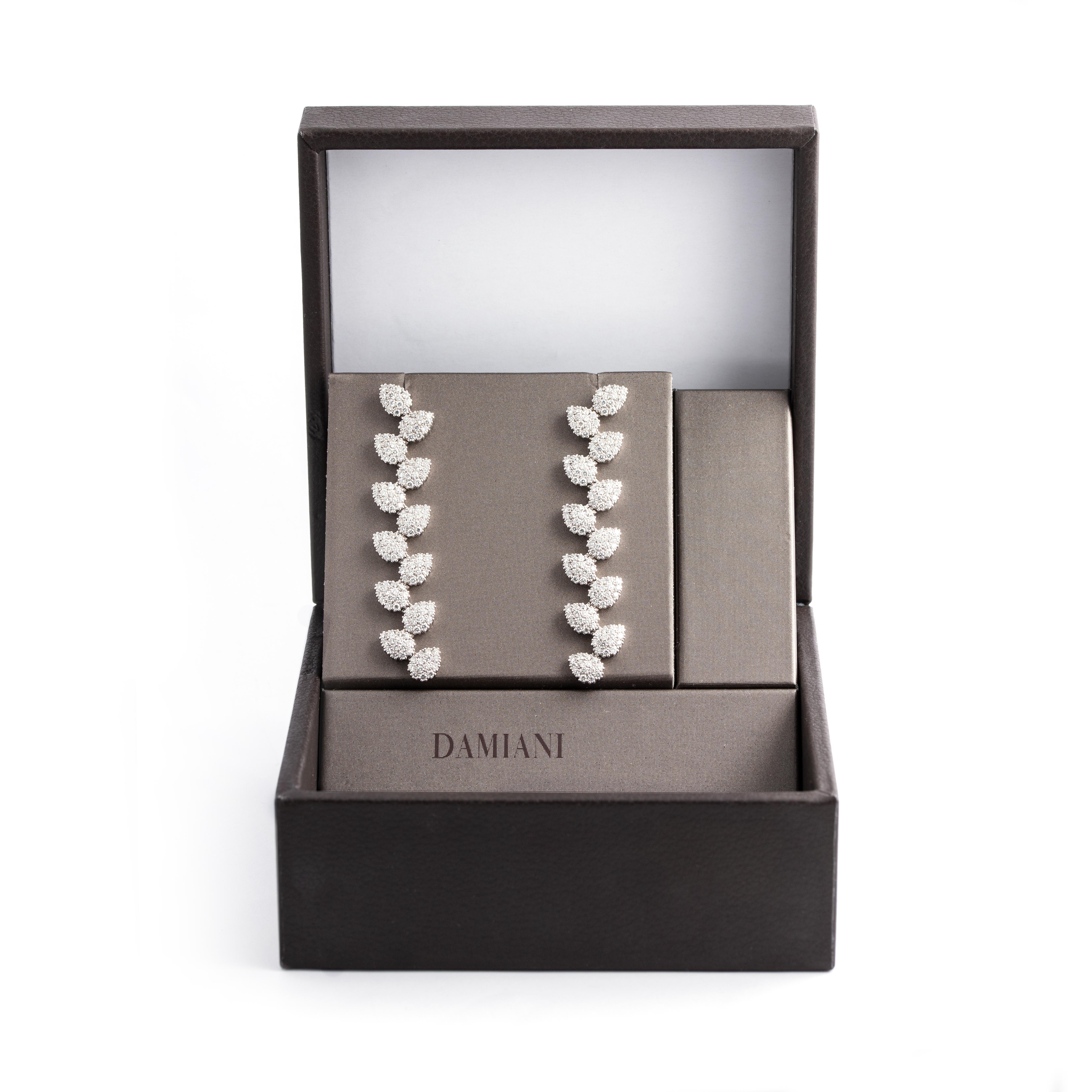 Damiani Diamond Earrings Antera In Excellent Condition For Sale In Geneva, CH