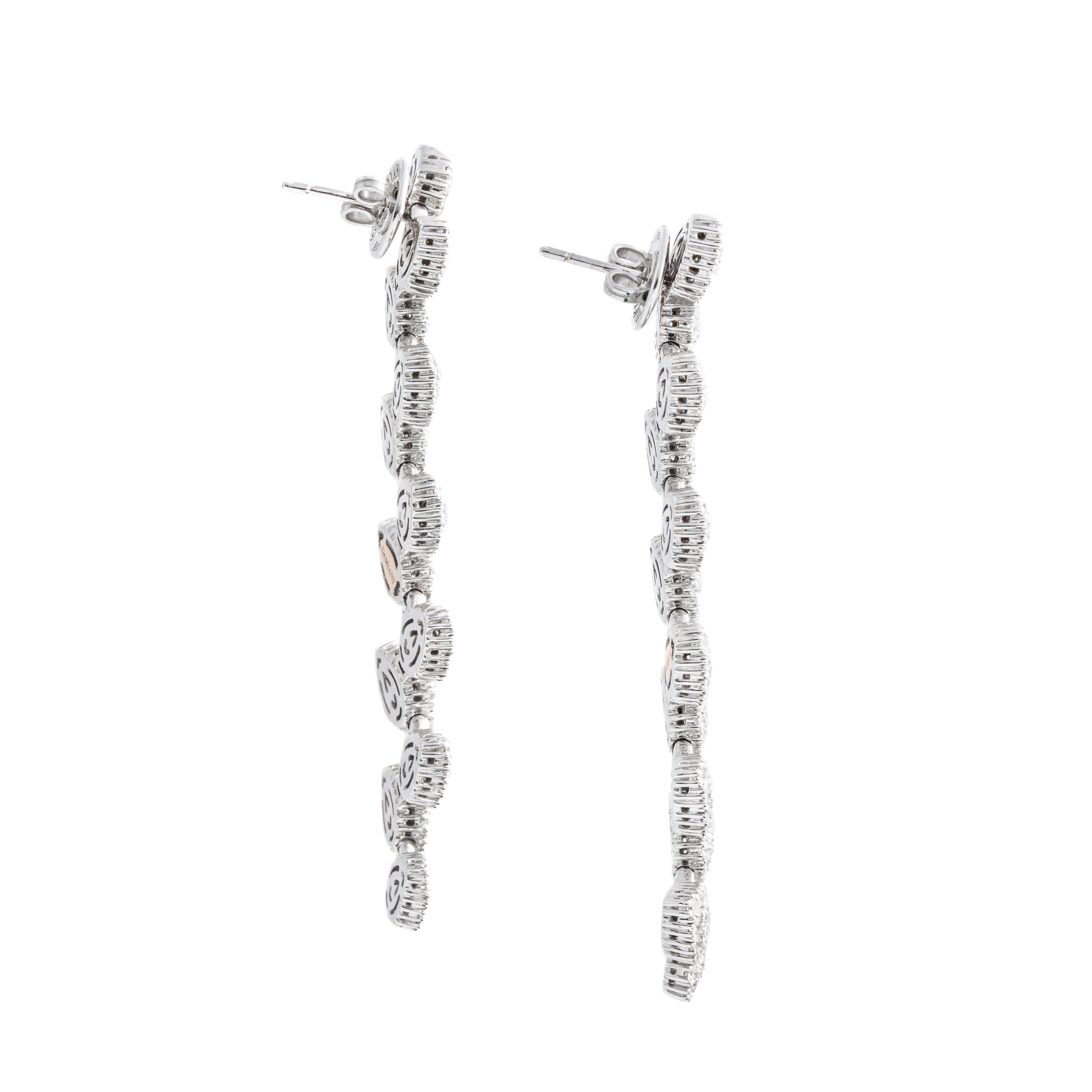 Damiani Diamond Earrings Antera For Sale 1