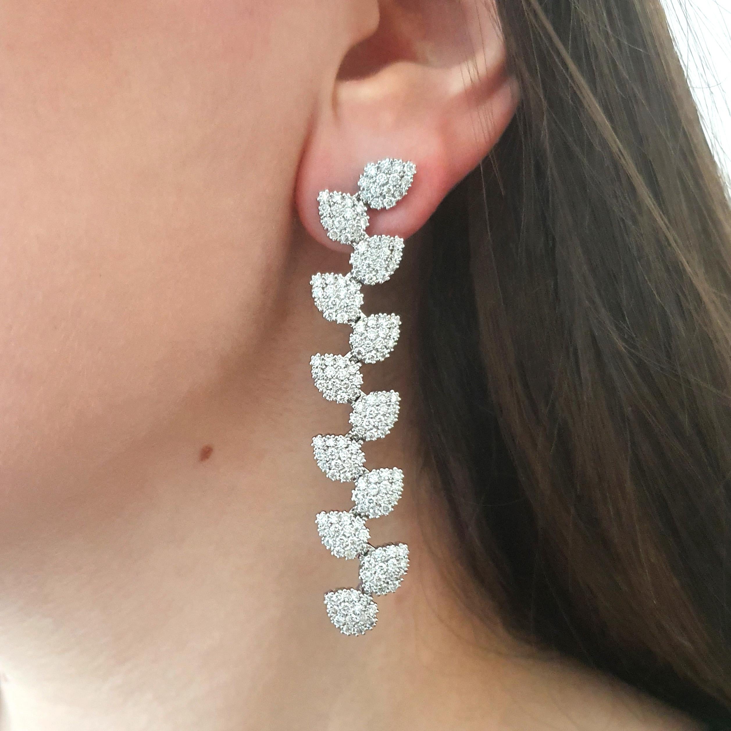 Damiani Diamond Earrings Antera For Sale 2