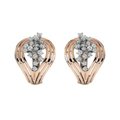 Damiani Diamond Gold Earrings