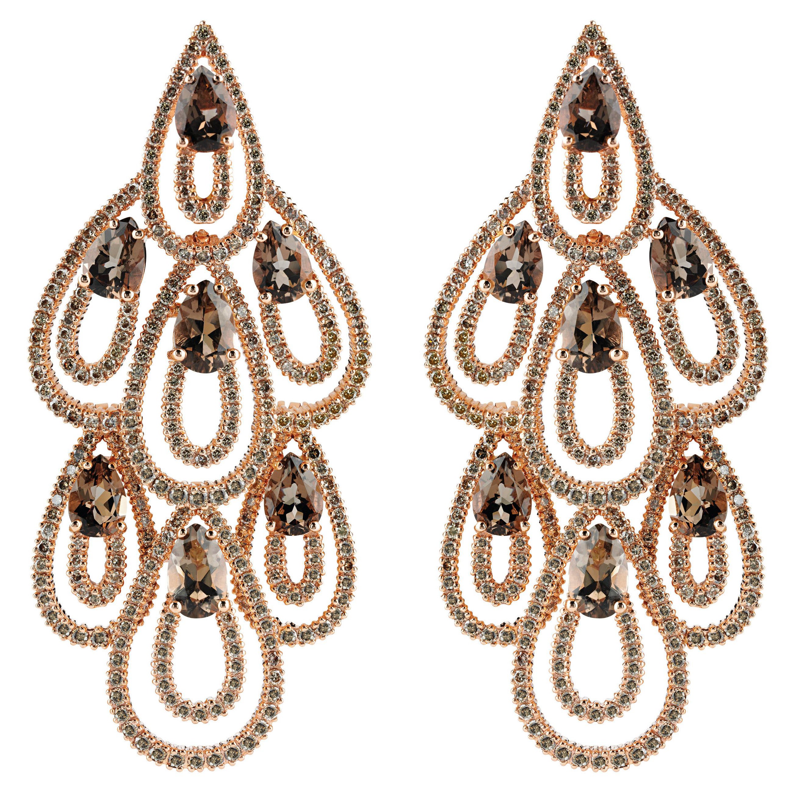 Damiani Diamant-Ohrringe aus Gold