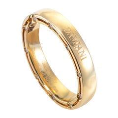 Damiani D.Side Brad Pitt Anillo de oro amarillo de 18 quilates con 20 diamantes