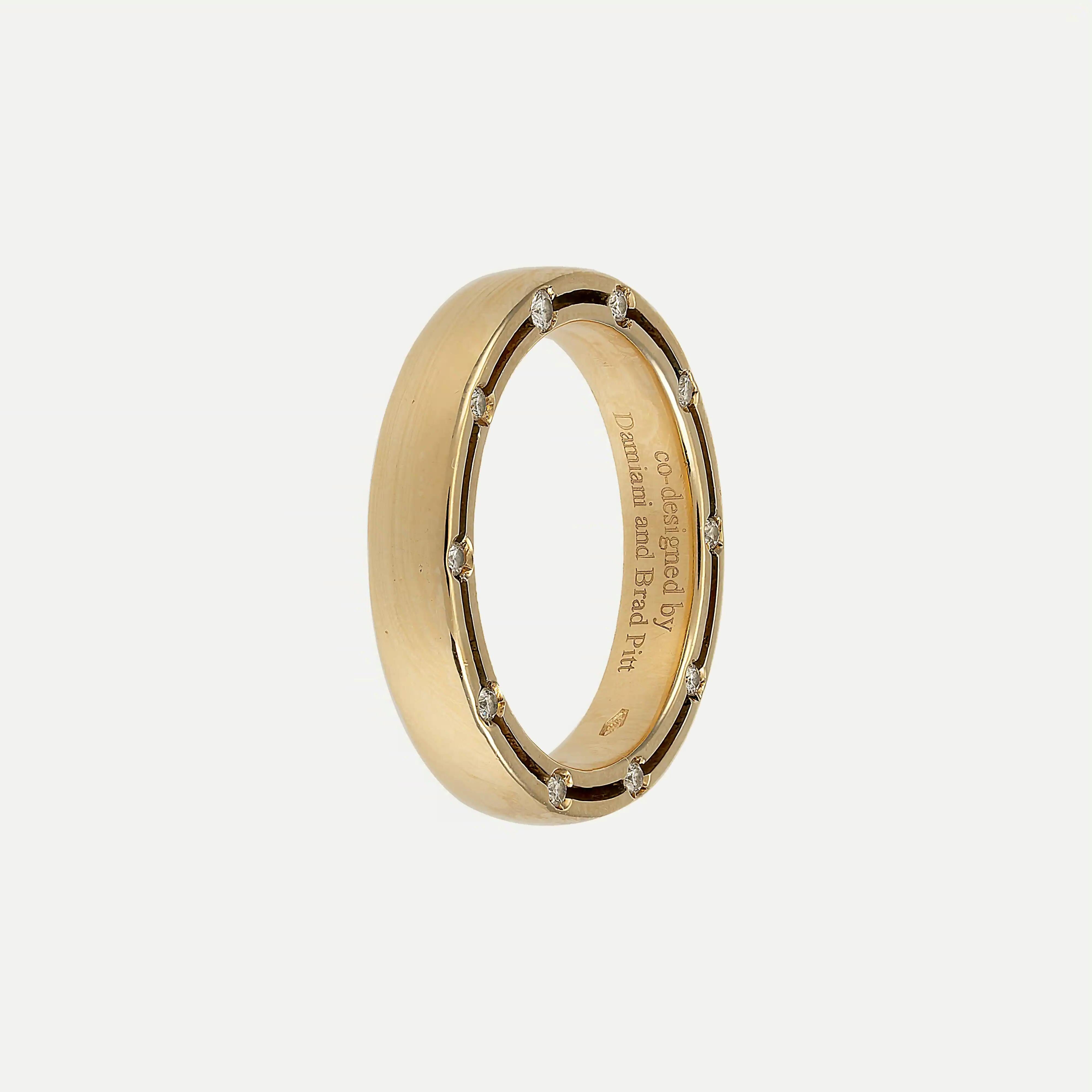 Damiani D.Side Ring, Gold and Diamonds In Excellent Condition For Sale In Lisboa, PT
