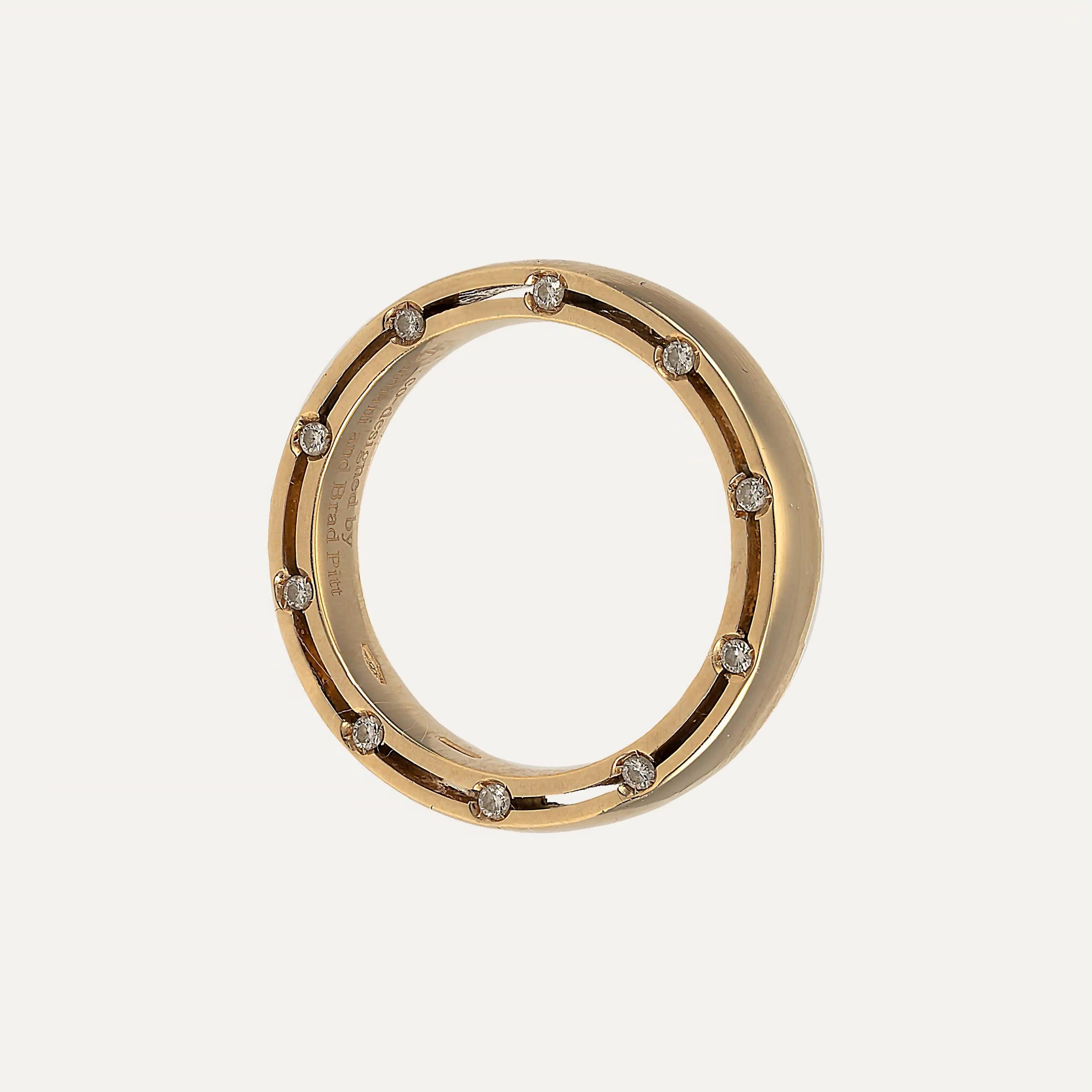 Damiani D.Side Ring, Gold and Diamonds For Sale 1