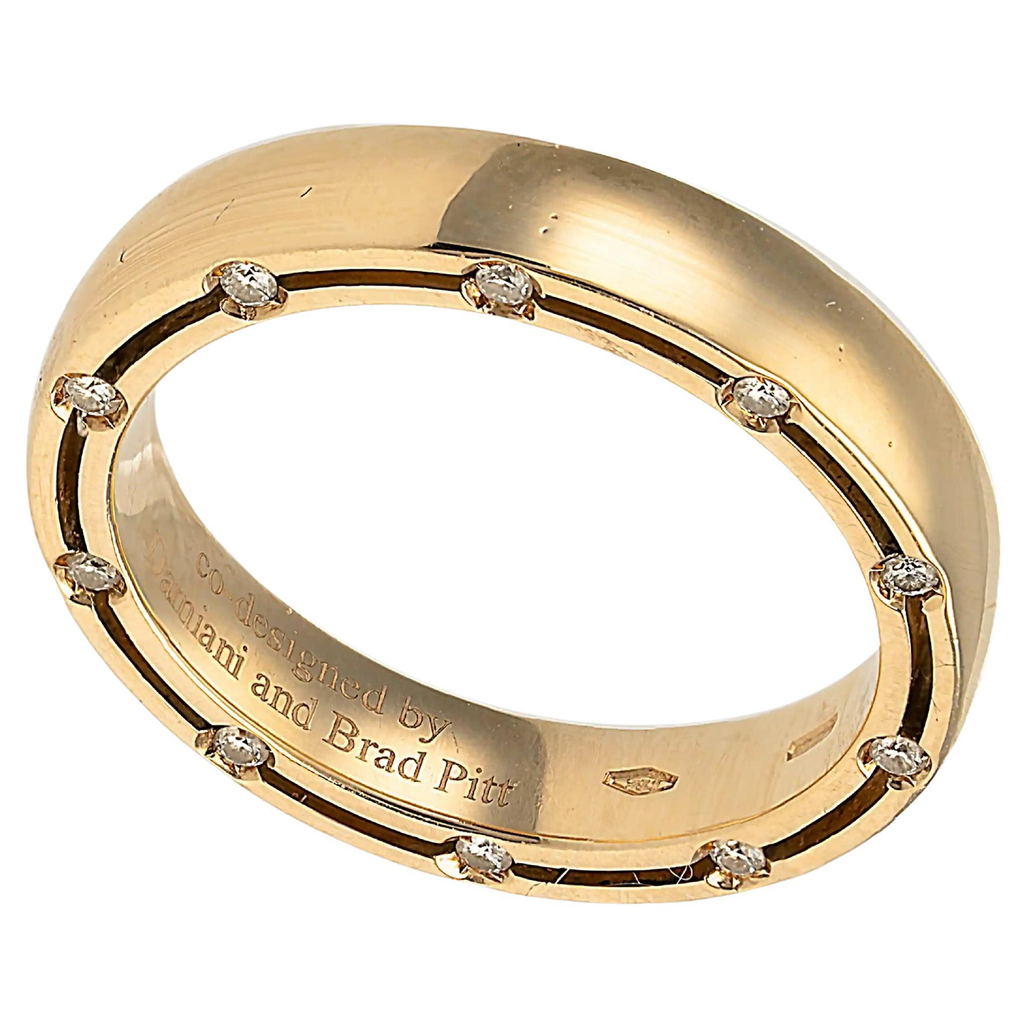 Damiani D.Side Ring, Gold and Diamonds