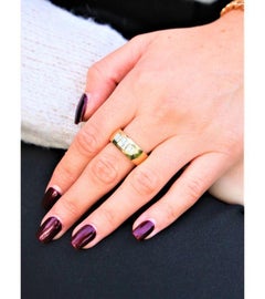 Damiani Ring Belle Epoque Yellow Gold Diamond