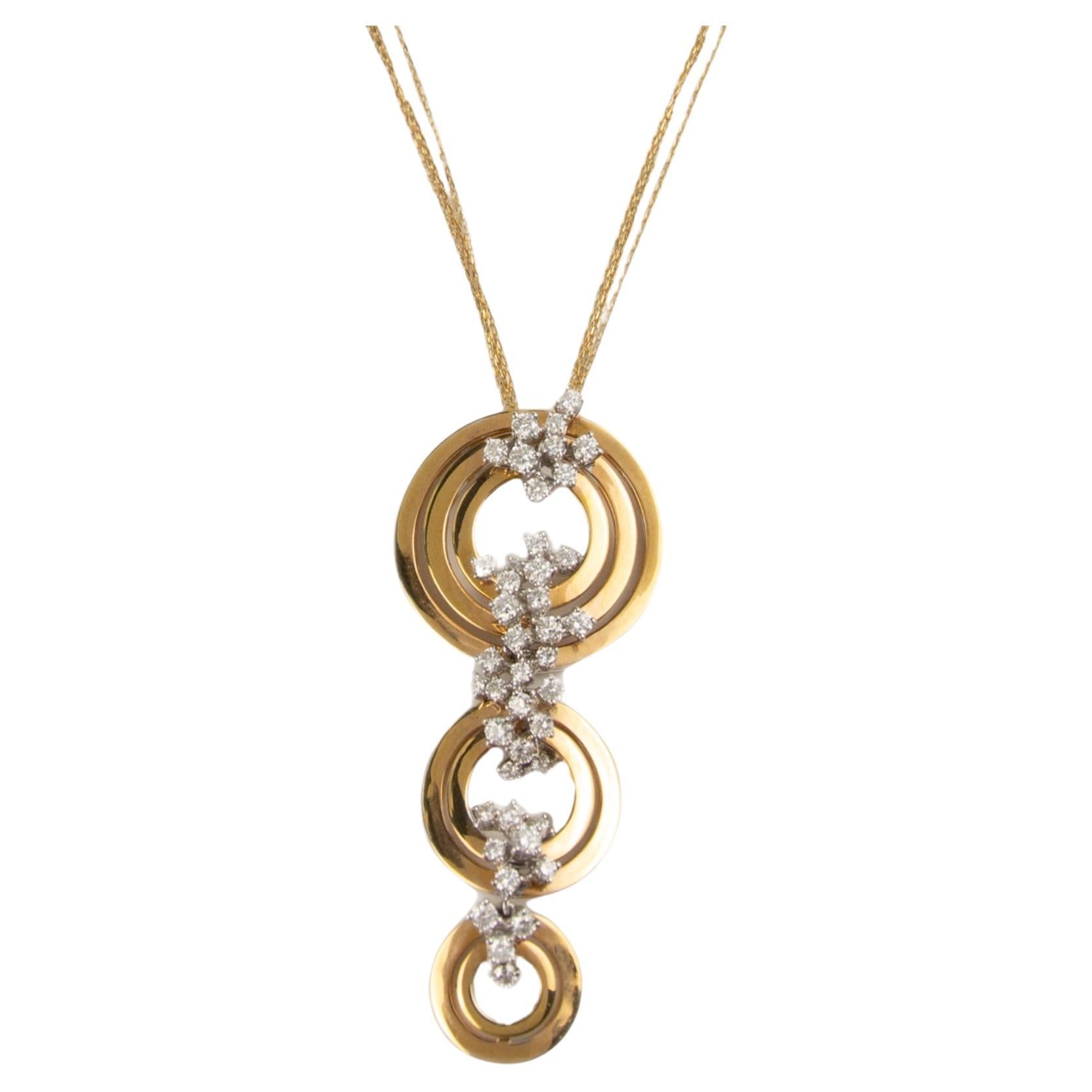 Collier Damiani
Collection'S Collectional
Or rose 18K
Diamants : 2.32ctw