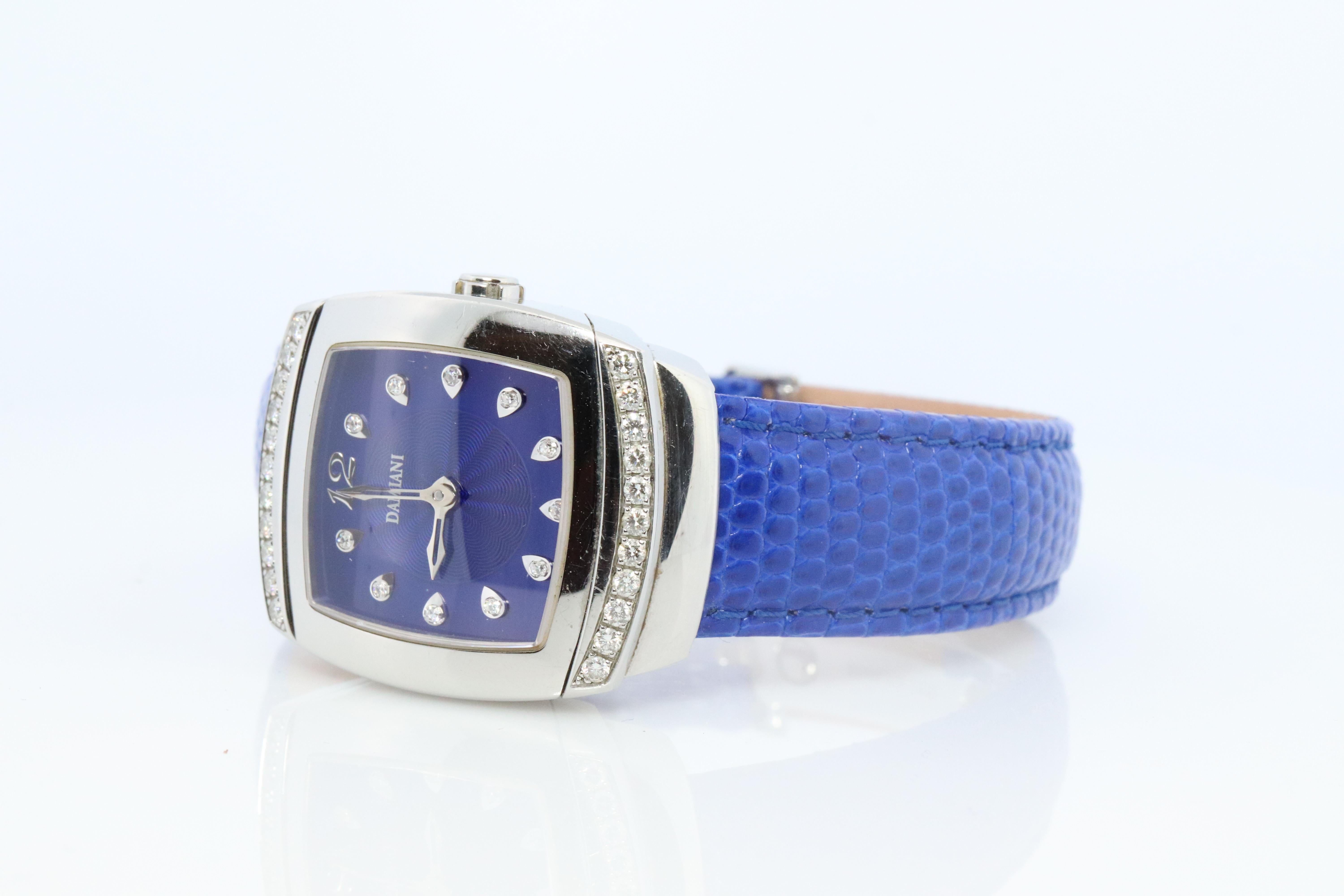 Damiani Watch. Genuine Damiani Diamond Ego Ladies Watch. For Sale 1
