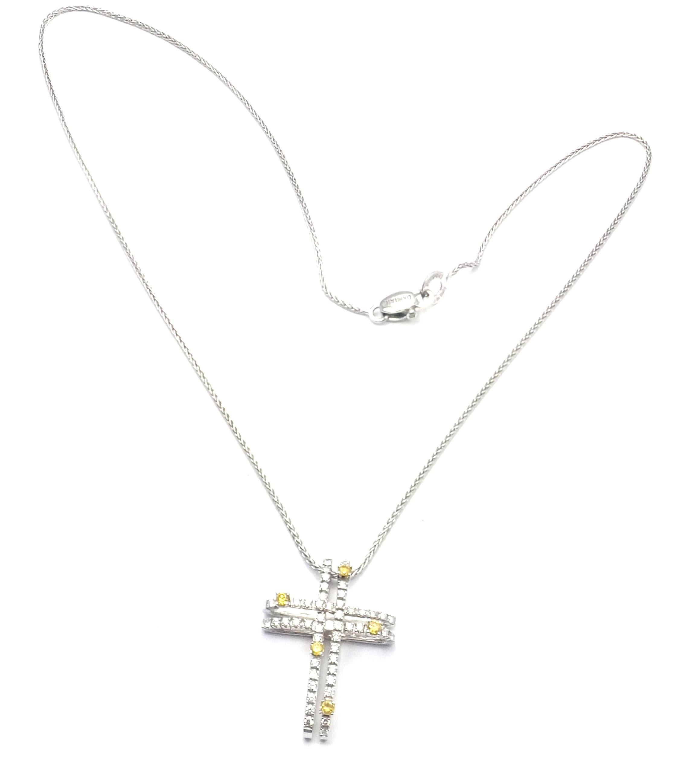 damiani cross necklace price