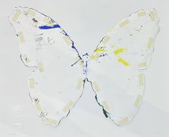 DAMIEN HIRST (n. 1965) "Mariposa" Firmado y estampado en el reverso
