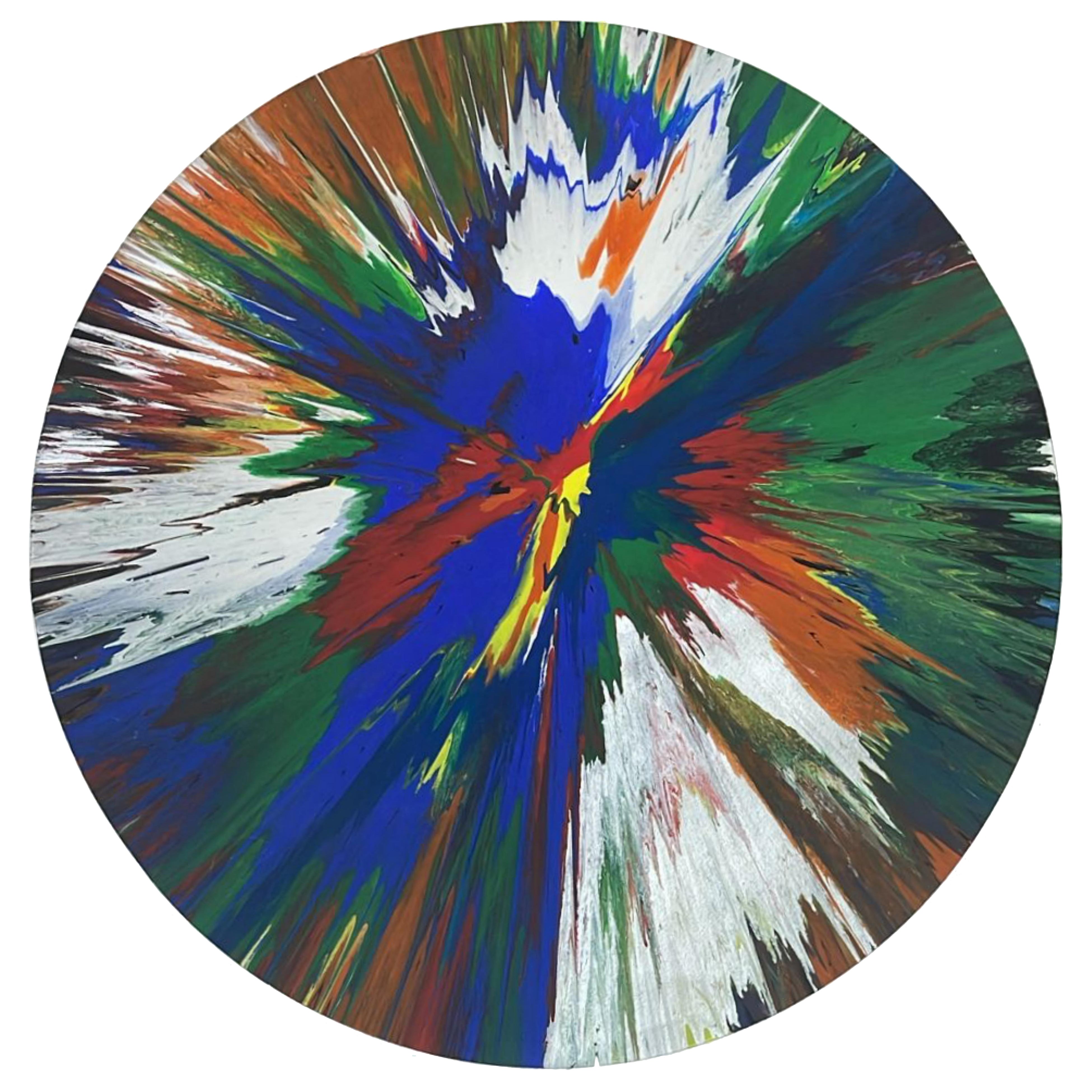 DAMIEN HIRST (geb. 1965)  "Disc" Signiert und gestempelt auf der Rückseite im Angebot