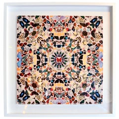 Damien Hirst Butterfly Kaleidoscope Wallpaper "Unframed"