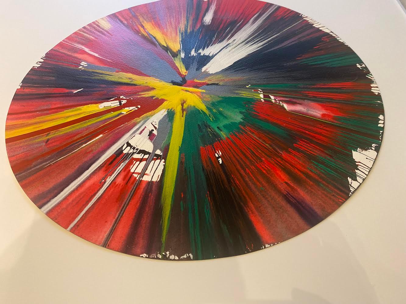 La serie Spin Circle è stata
creato con la collaborazione del pubblico presso il Damien Hirst Spin Workshop per celebrare l'apertura di Requiem al PinchukArtCentre, in Ucraina.

Pittura acrilica e metallica su carta
