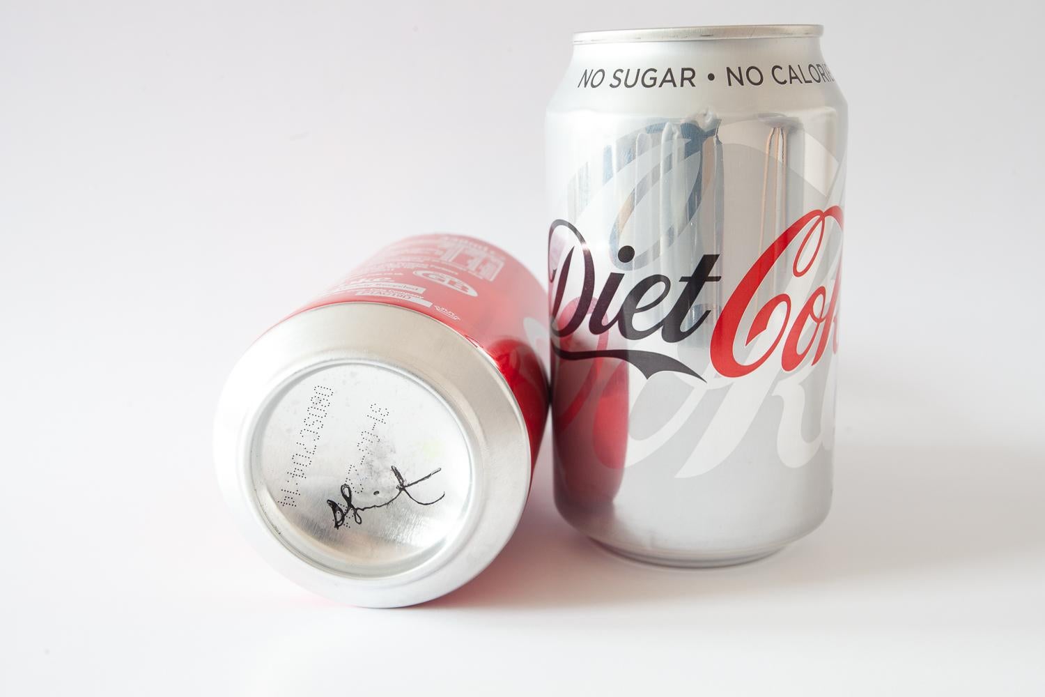 damien hirst coke cans