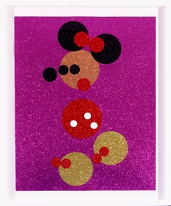 Damien Hirst, Minnie avec paillettes, 2016