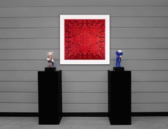 Damien Hirst, « Nūr Jahān » avec de la poussière de diamant, 2022