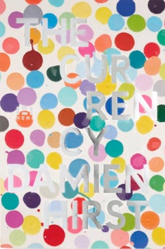 Damien Hirst, The Currency (silver) Original Exhibition Poster 