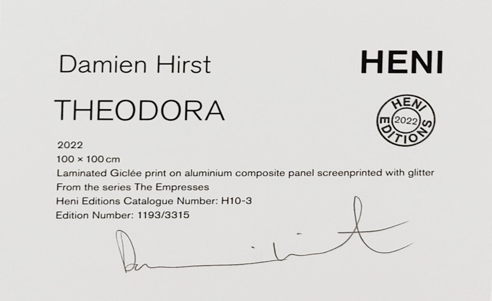 H10 The Empresses, H10-3, Theodora, Damien Hirst, 2022 Limited Edition For Sale 3