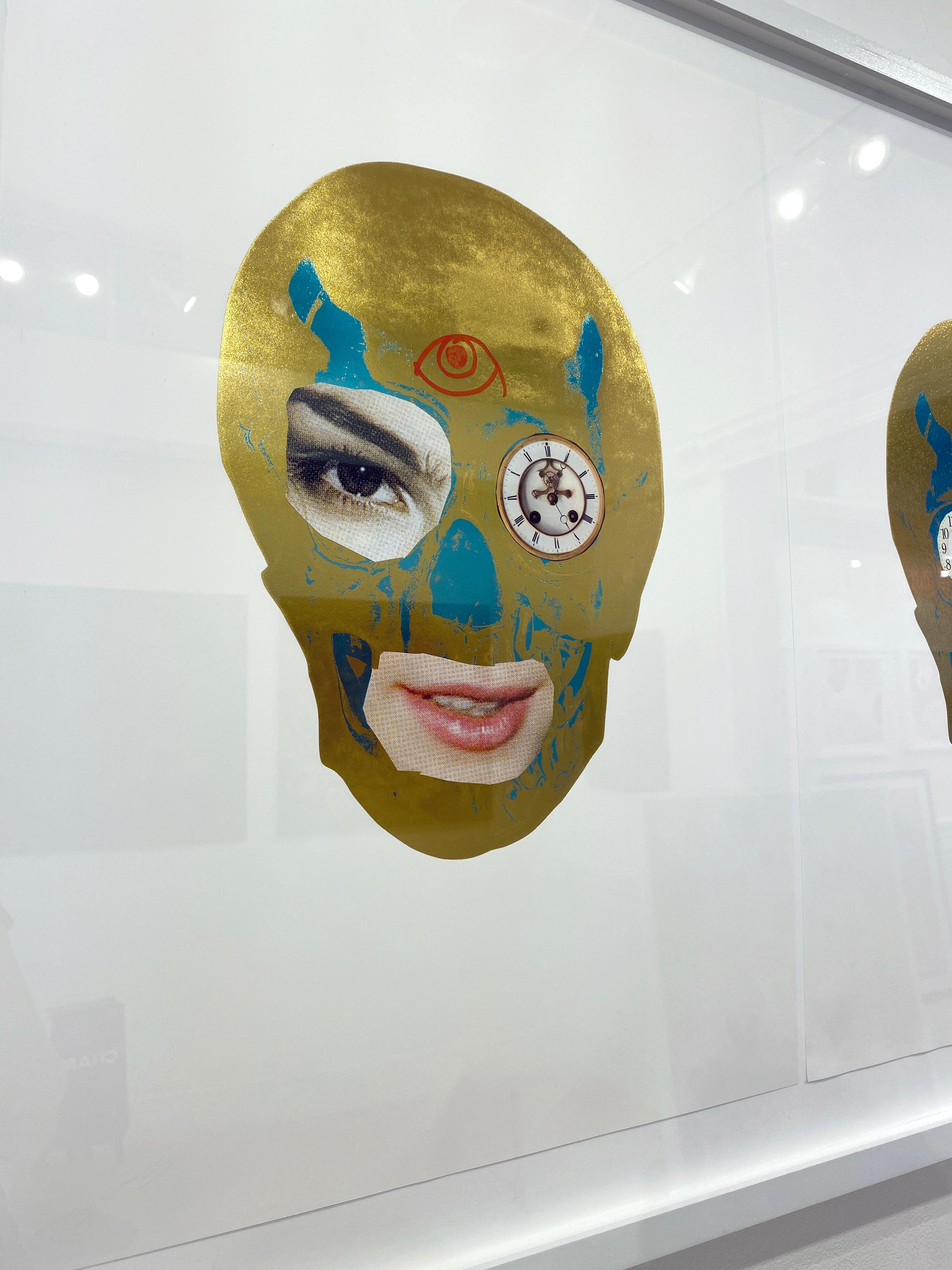 The Dawn of Golden Time - Contemporary Mixed Media Art by Damien Hirst