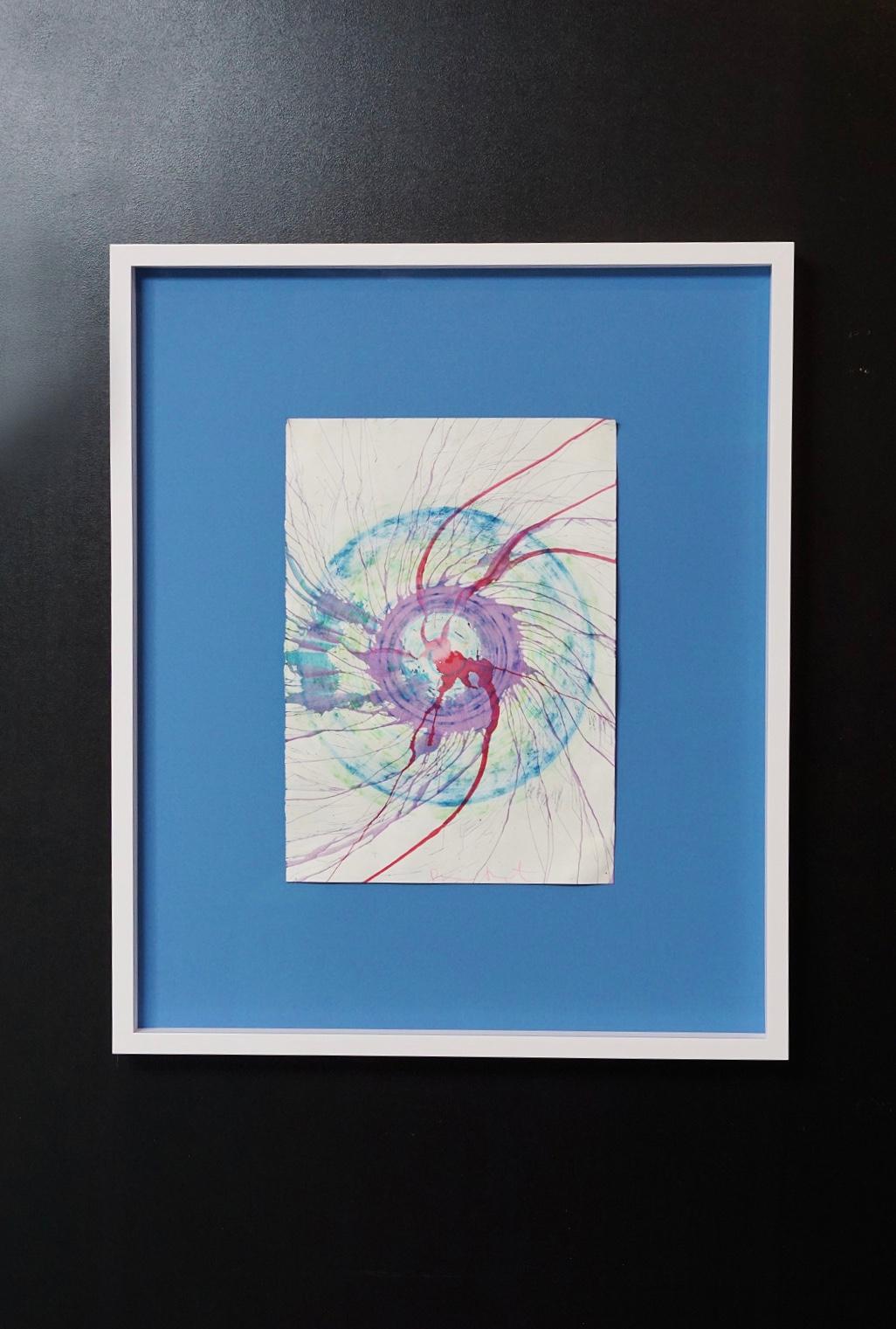 Unique Spin Drawing  - Mixed Media Art by Damien Hirst