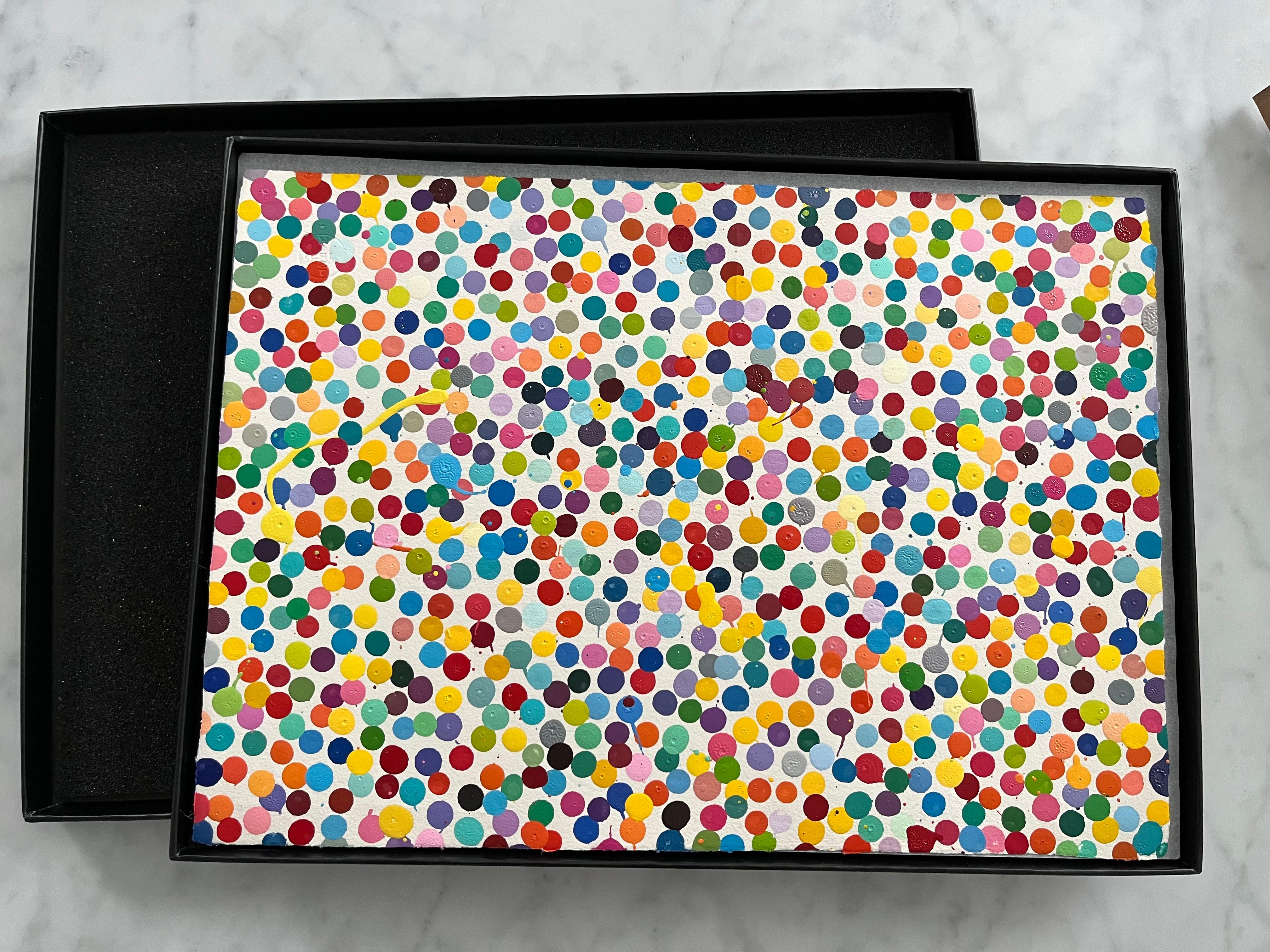 7982. Know where they are (from The Currency) - Painting by Damien Hirst