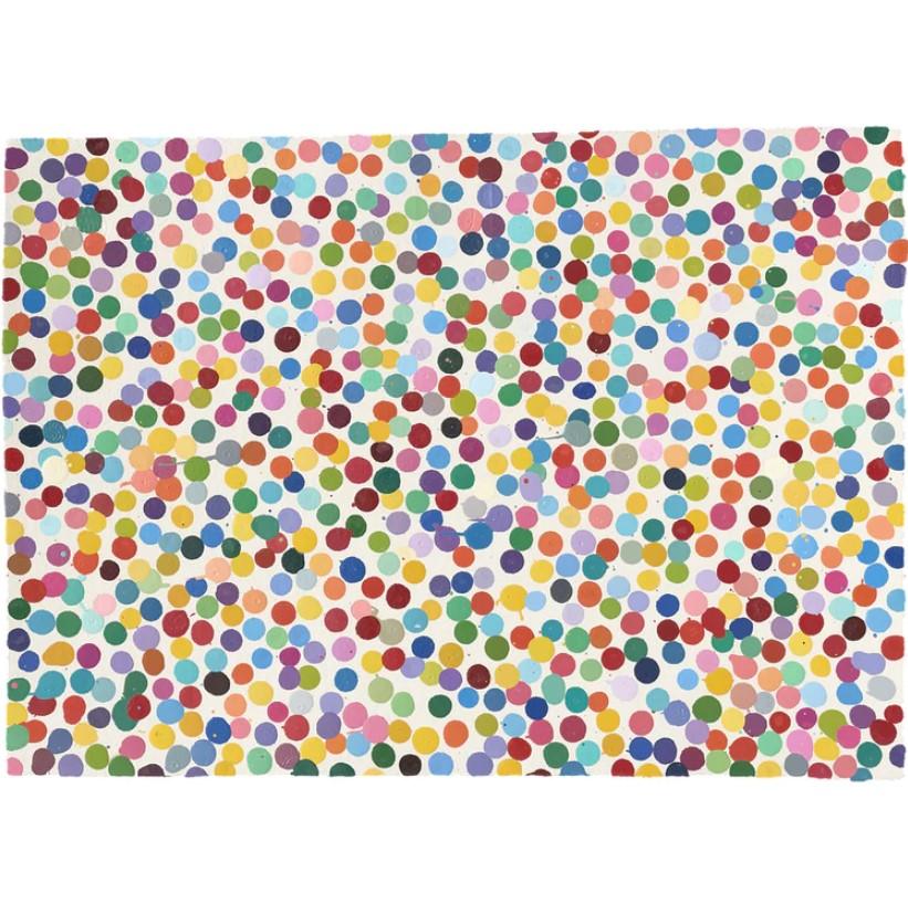  'Any Chance I can get' (The Currency - 9231)  - Painting by Damien Hirst