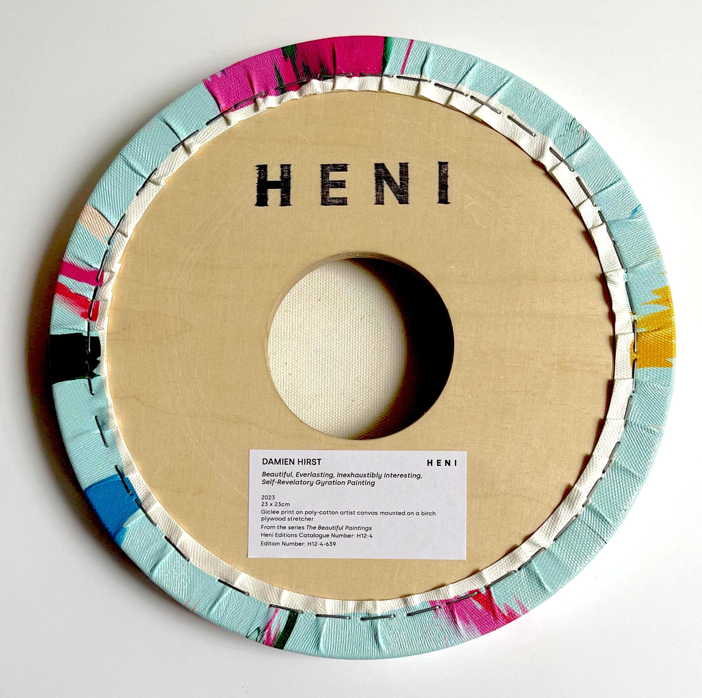 Beautiful, Everlasting, Inexhaustibly Interesting, Revelatory Painting, Signed - Print de Damien Hirst