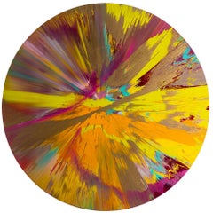 Beautiful I Don't Want to be a Dead Artist Painting by Damien Hirst - Abstract