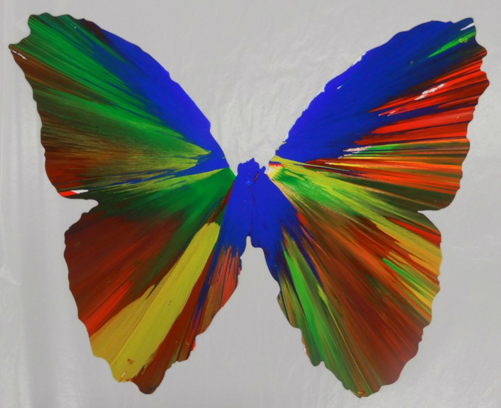 Butterfly Spin Painting, 2009 Acrylic on paper painting by Damien Hirst im Angebot 2