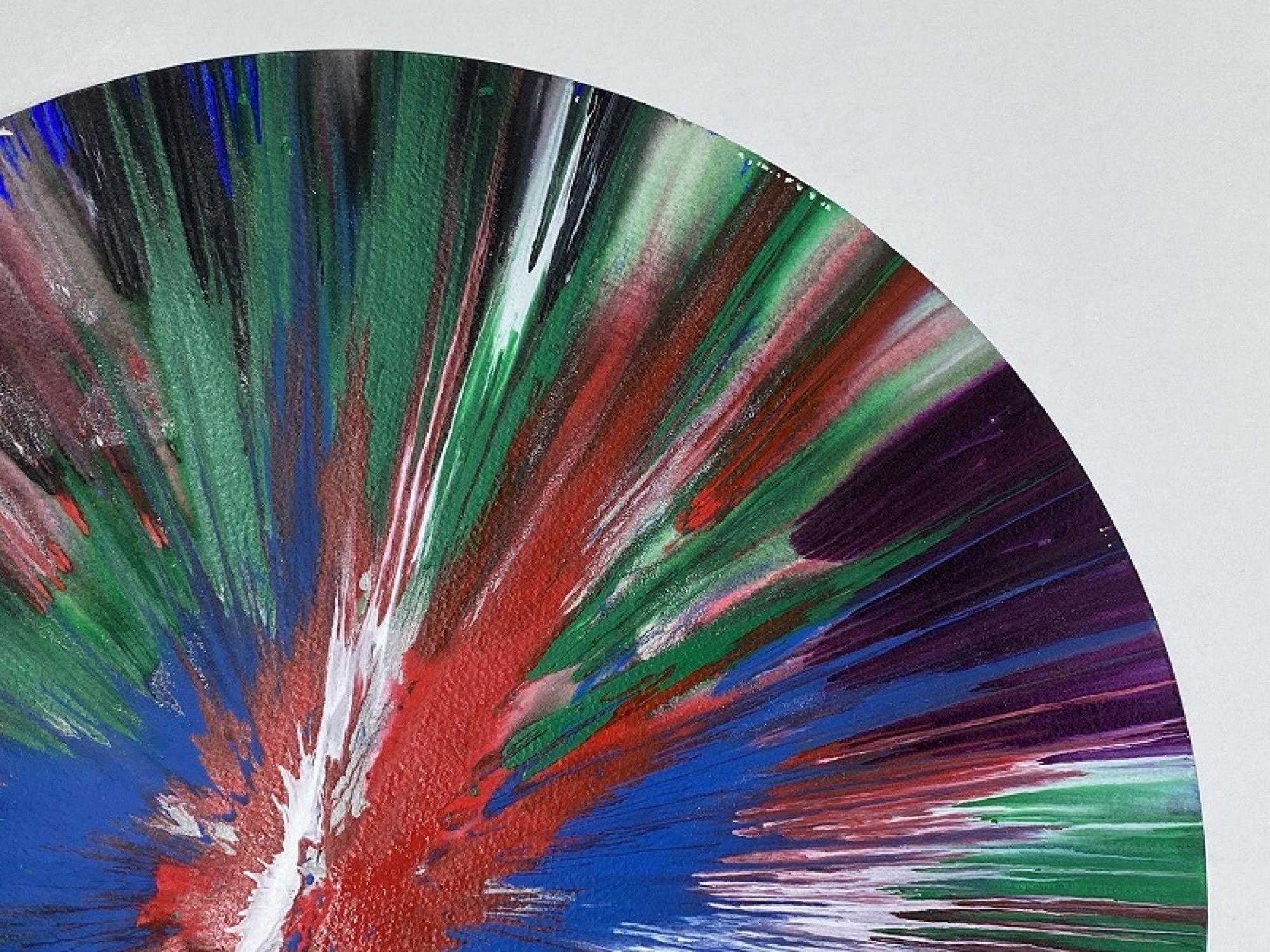 Circle spin painting - Contemporary Painting by Damien Hirst