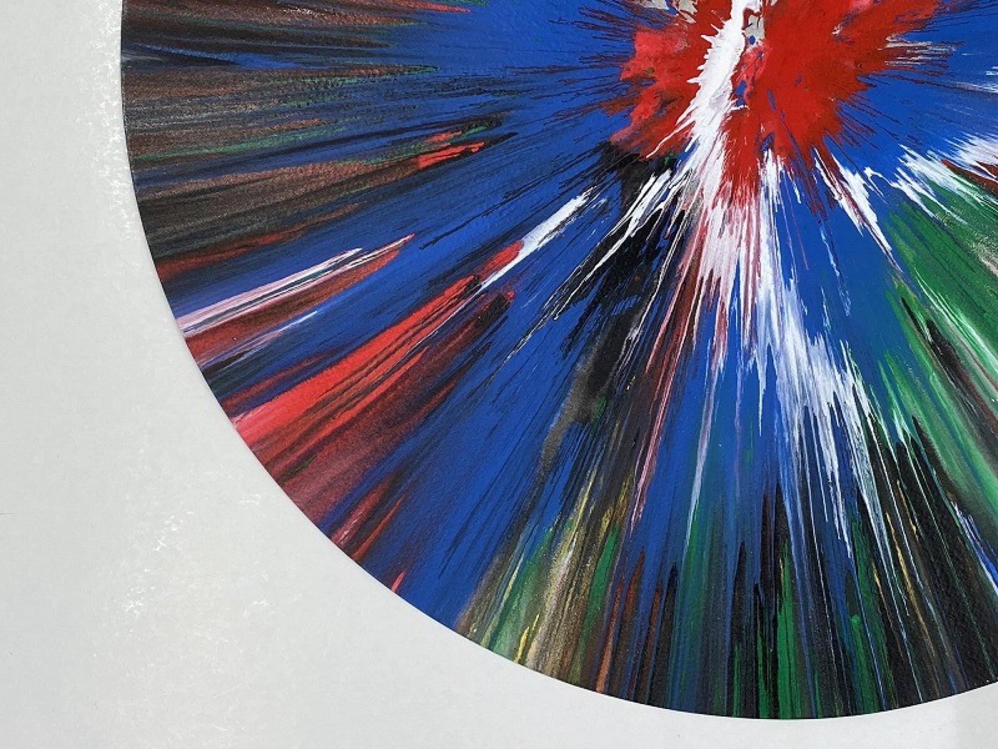 Circle spin painting For Sale 1