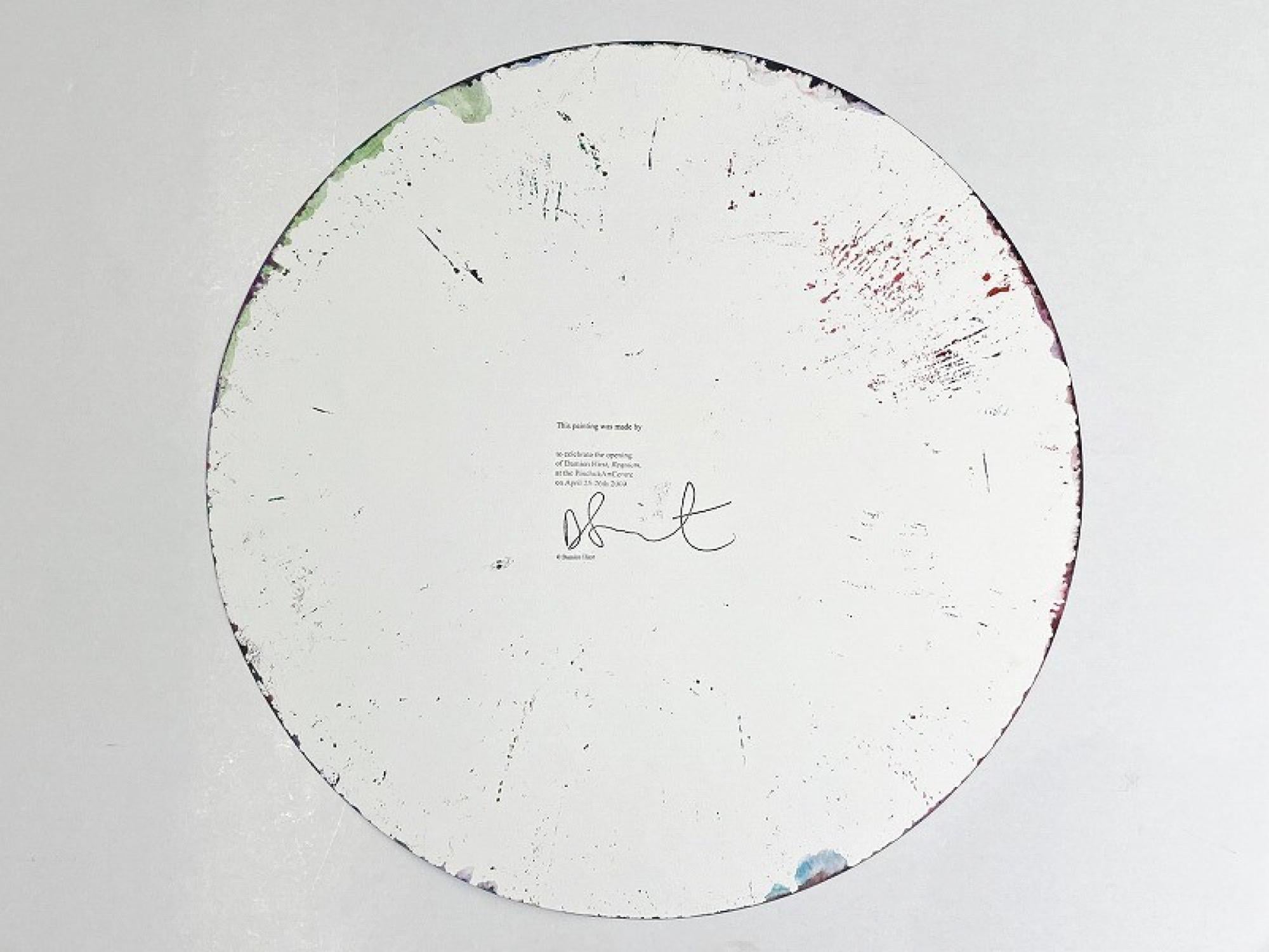 Circle spin painting For Sale 2