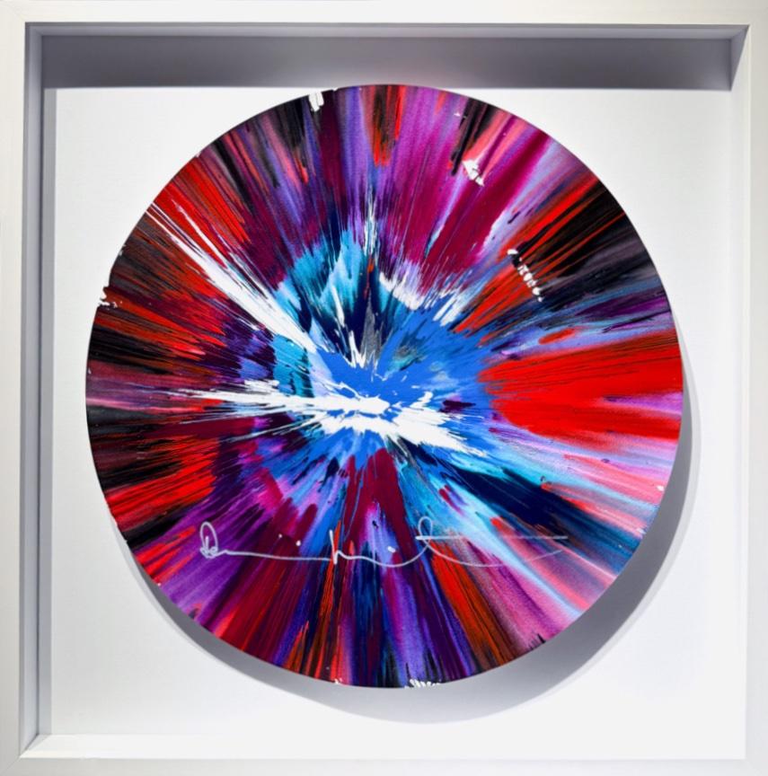 CERCLE DE ROTATION (VIOLET, ROUGE, BLEU)".