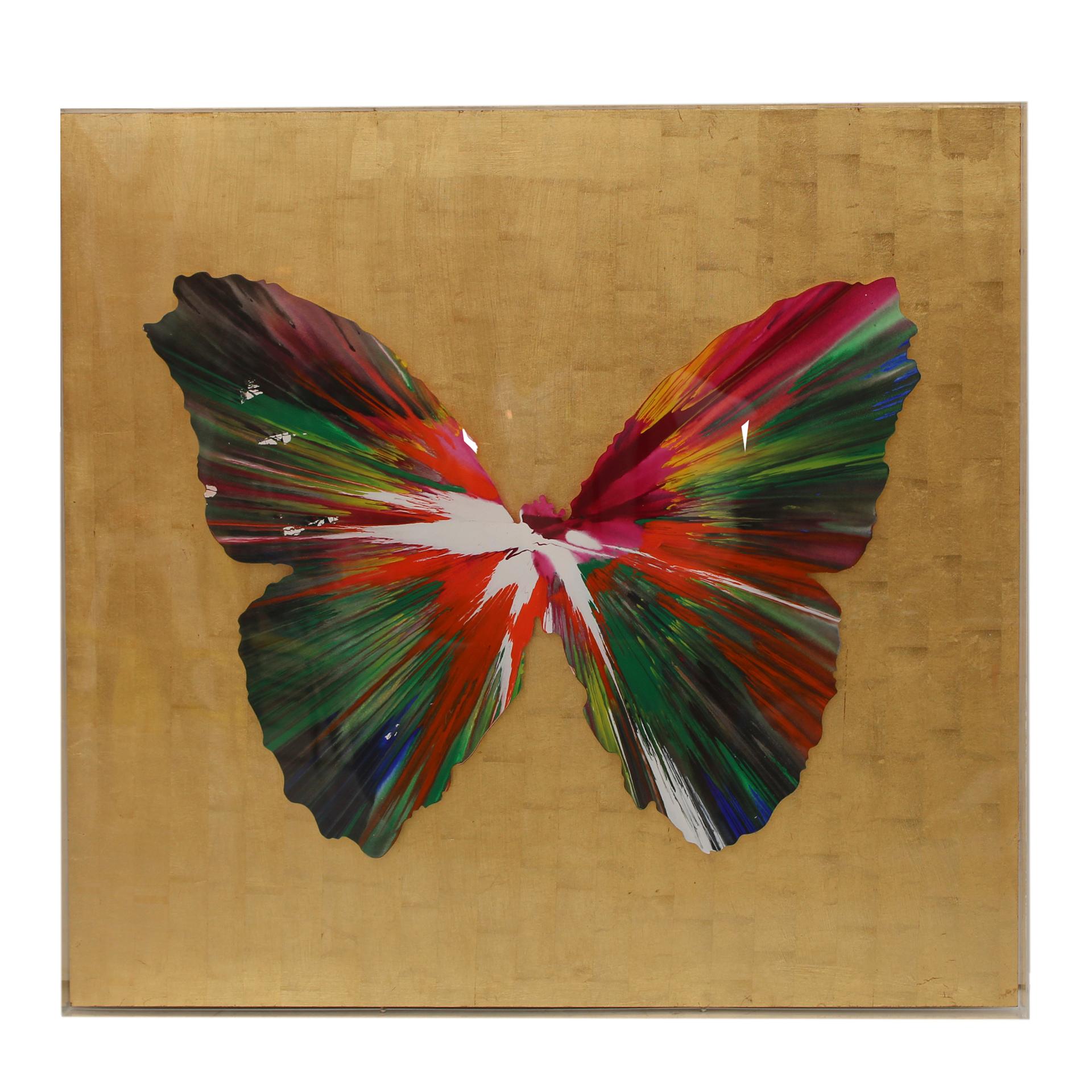 Damien Hirst - Butterfly Spin Painting, 2009 in vendita 1
