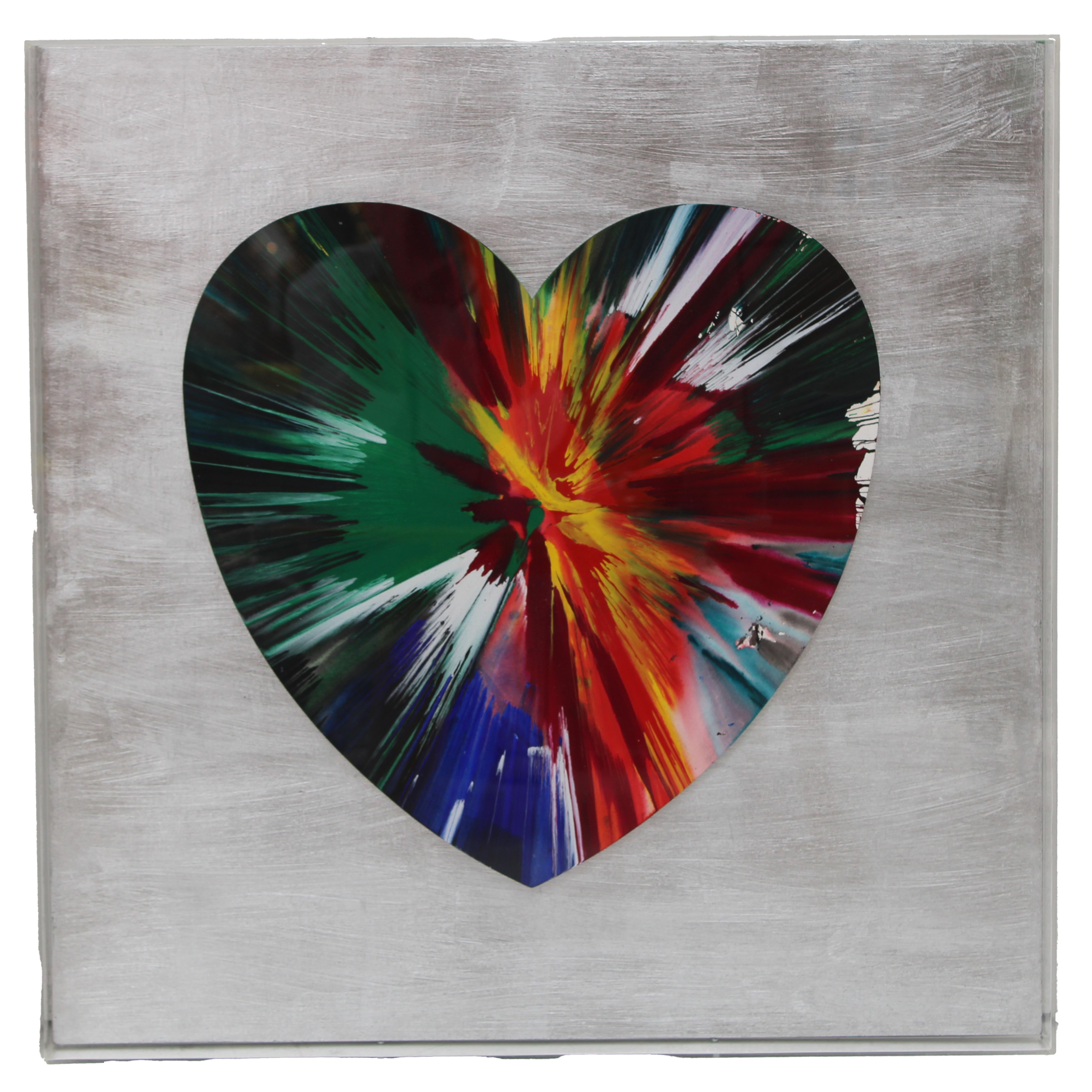 Damien Hirst - Peinture Heart Spin, 2009 en vente 1