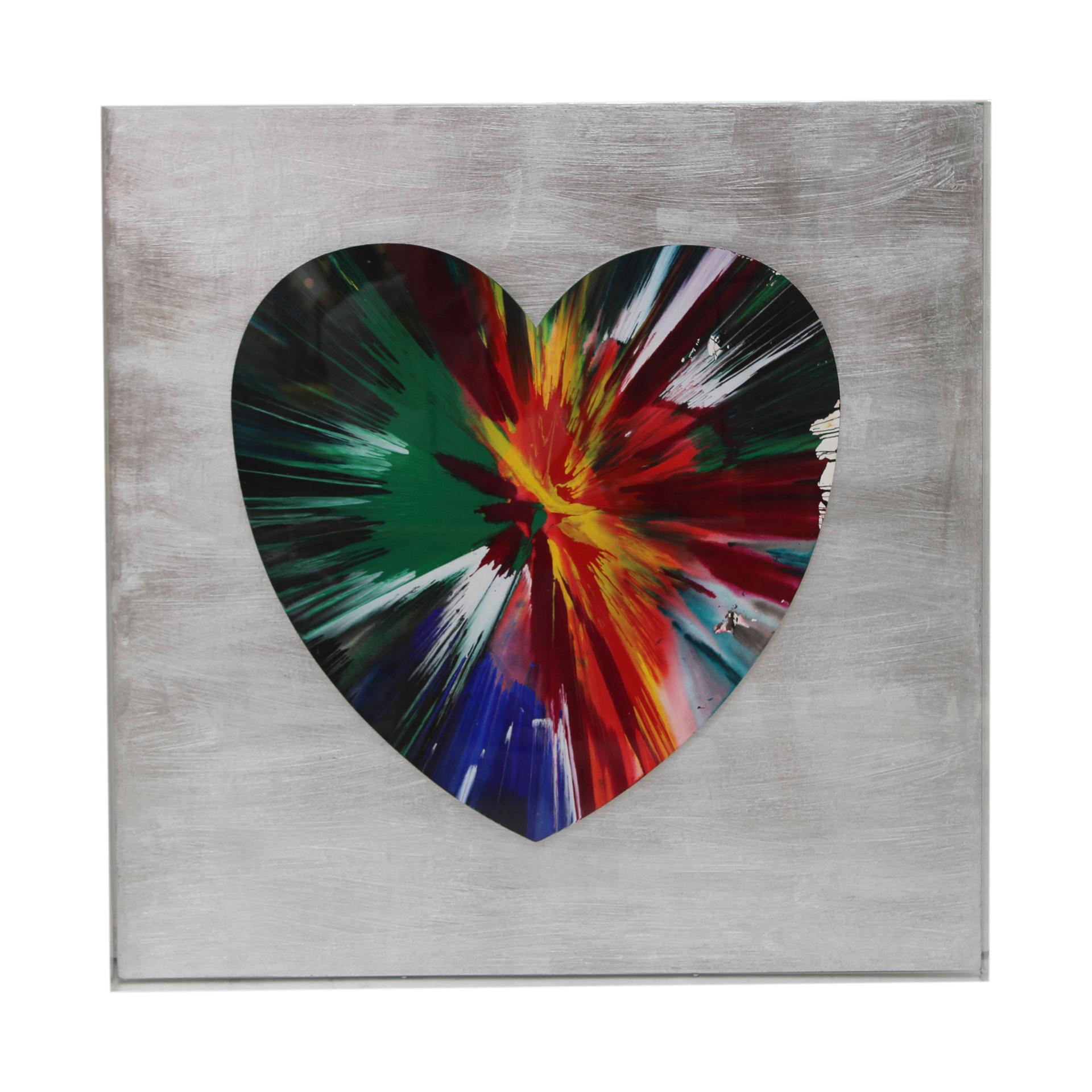 Damien Hirst – Heart Spin Painting, 2009