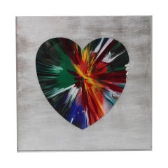 Damien Hirst – Heart Spin Painting, 2009