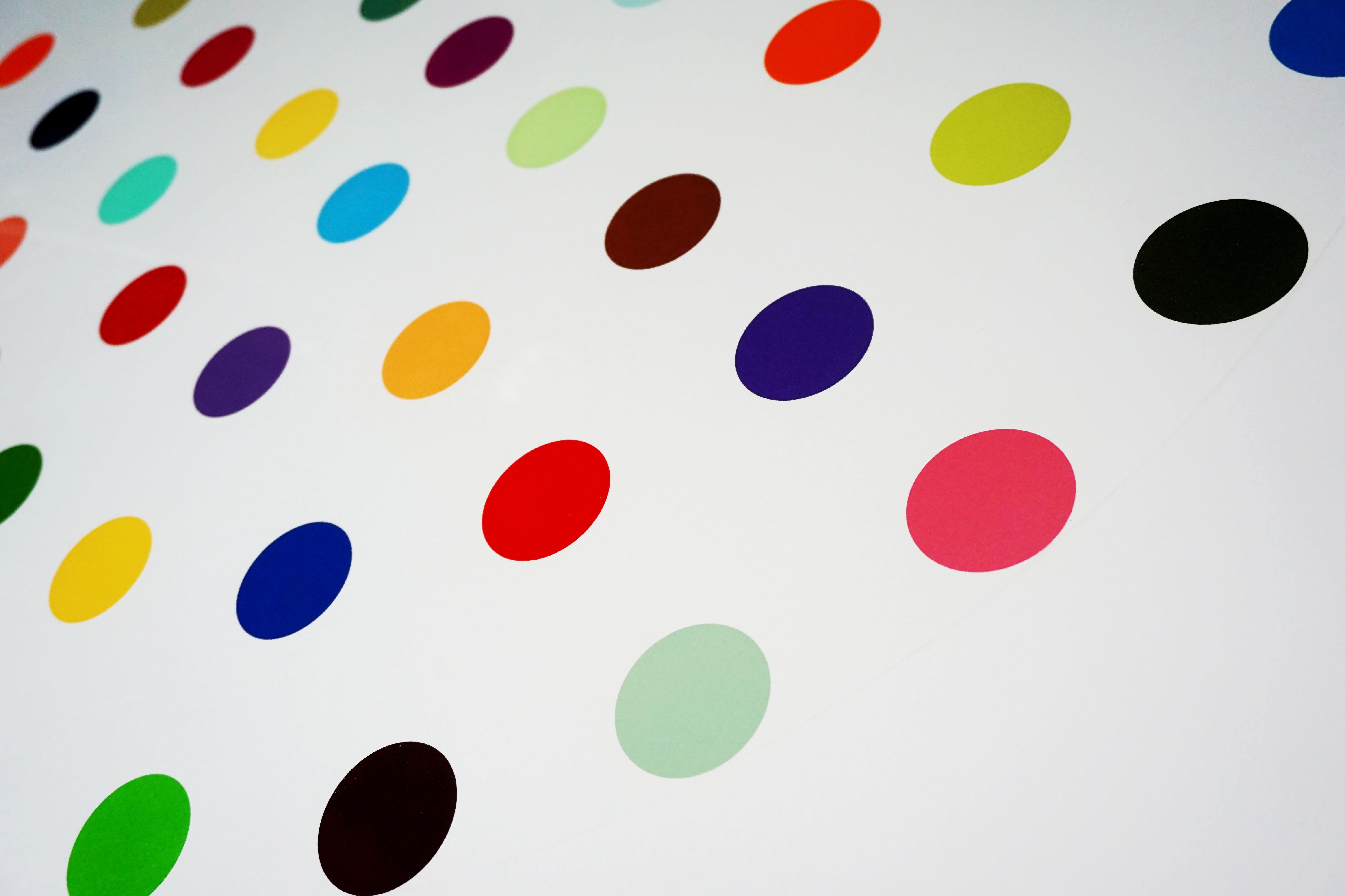 Damien Hirst, Multi-color Spots Etching, 2004 4