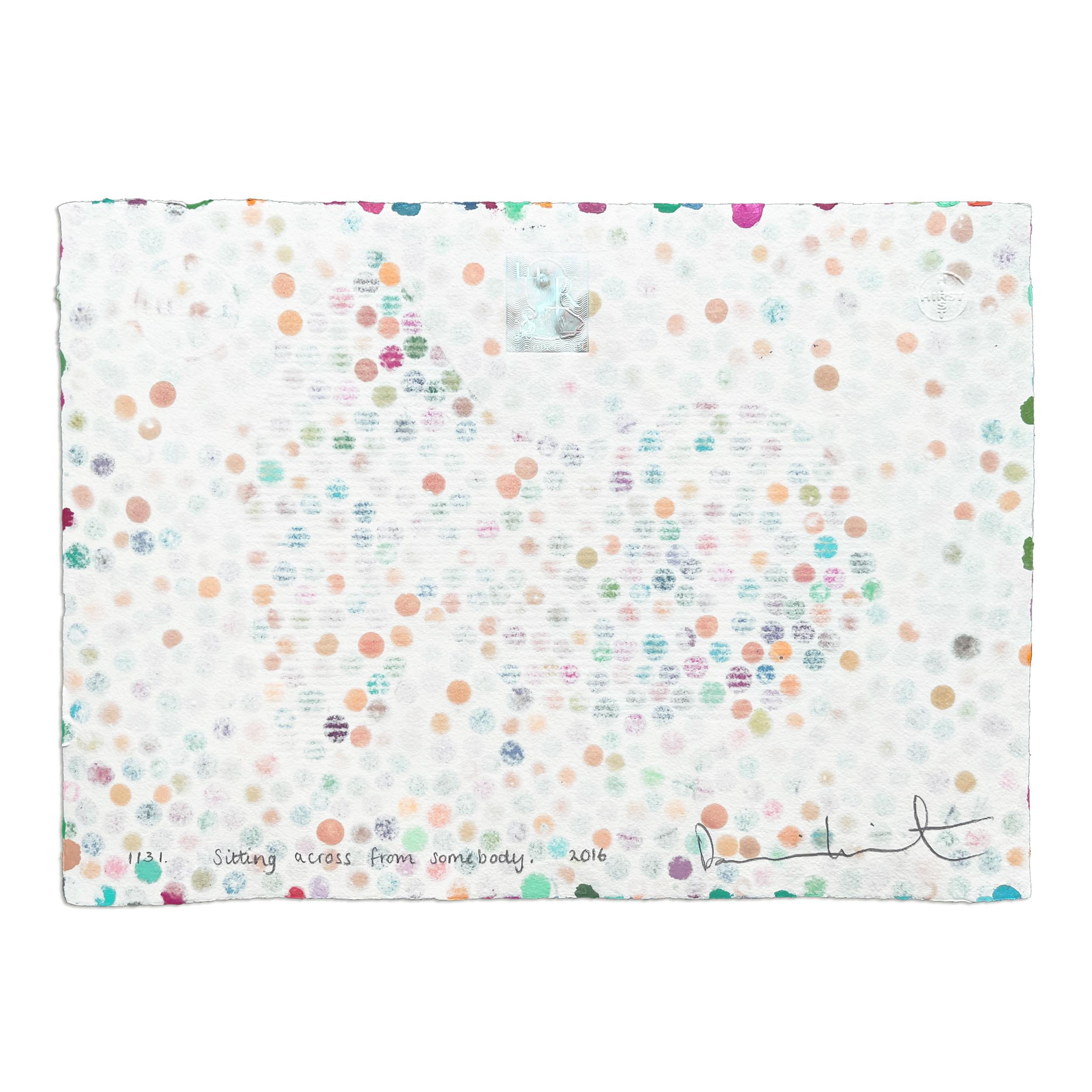 Damien Hirst, Sitting Across from Somebody (The Currency) - Abstract Art For Sale 1