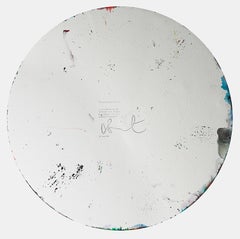 Damien Hirst Spin Painting (Damien Hirst Circle spin painting)