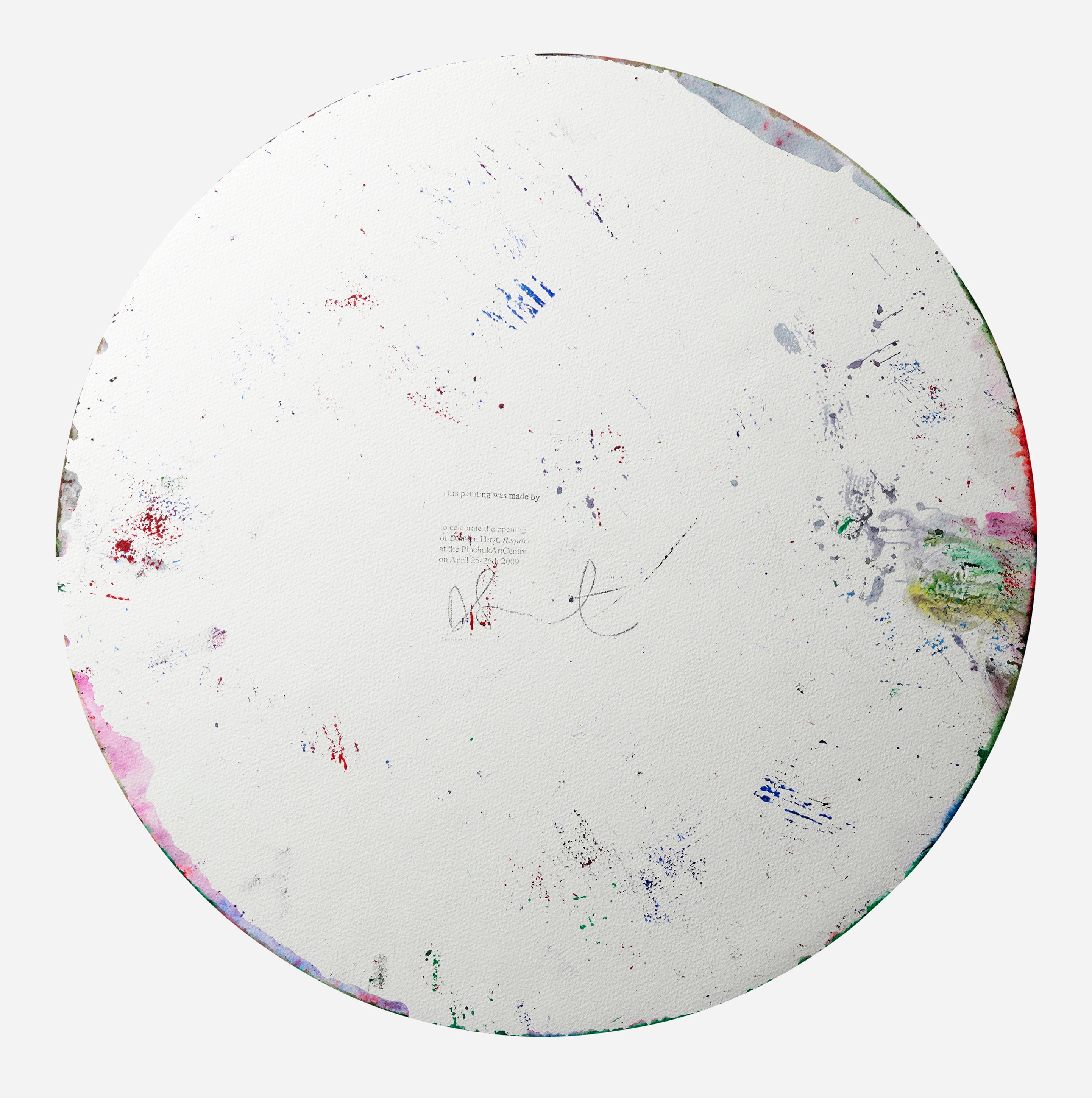 hirst spin paintings